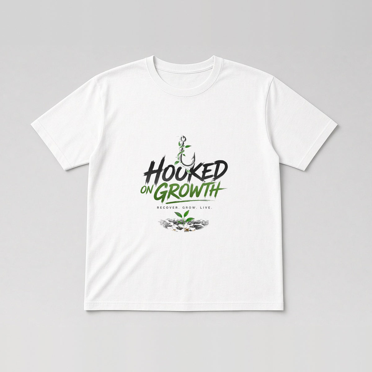 Main Logo (Circle Badge) Tee in White