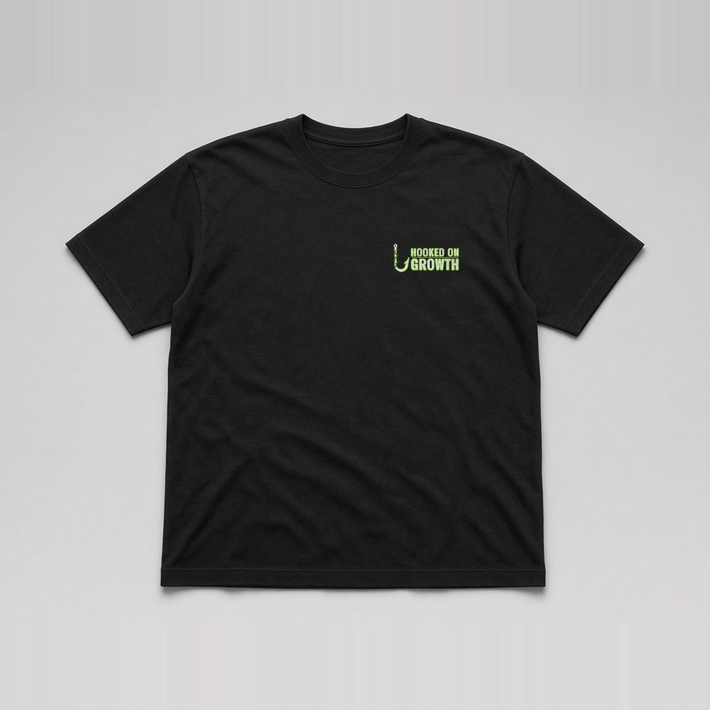 Left Chest Wordmark Tee Black