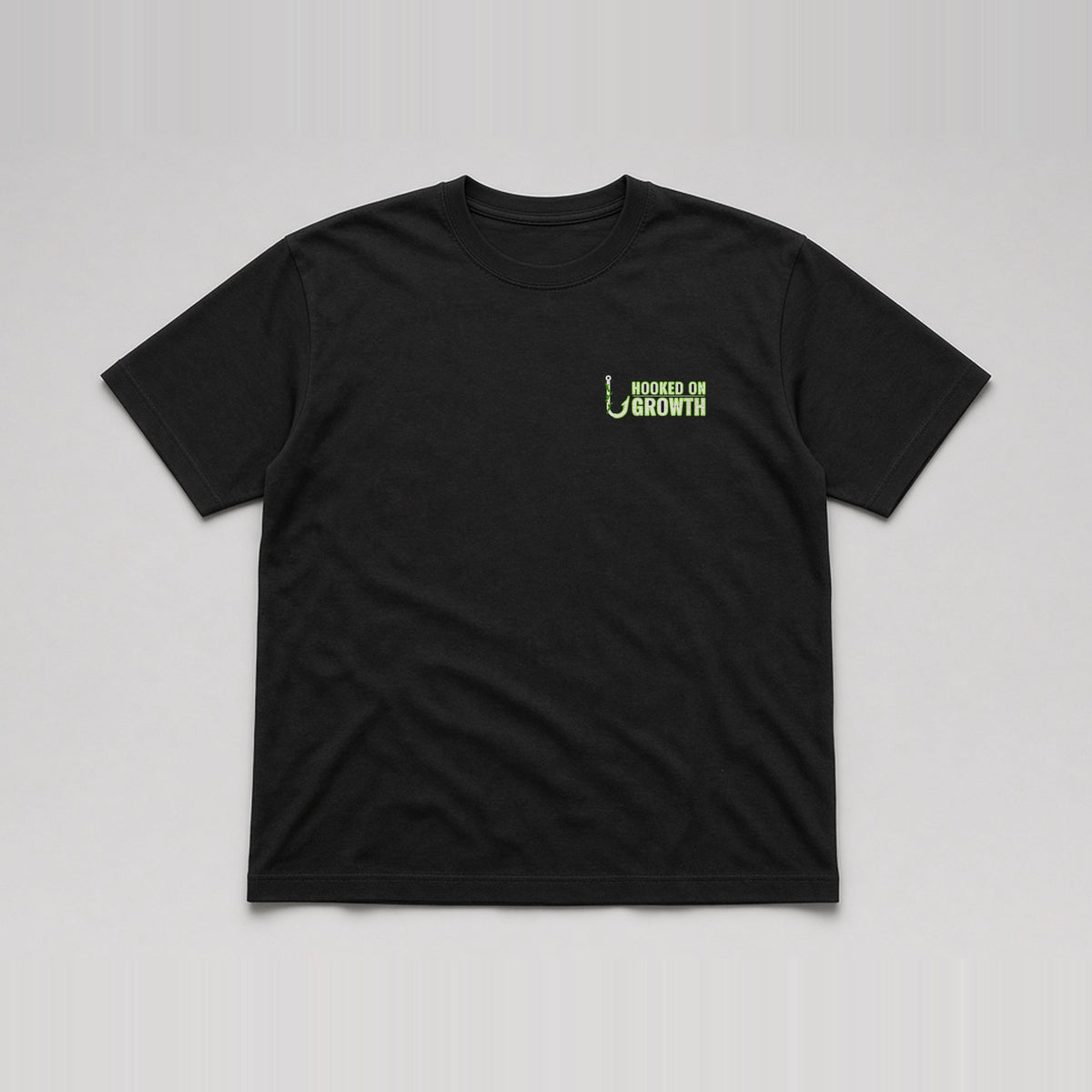 Left Chest Wordmark Tee Black