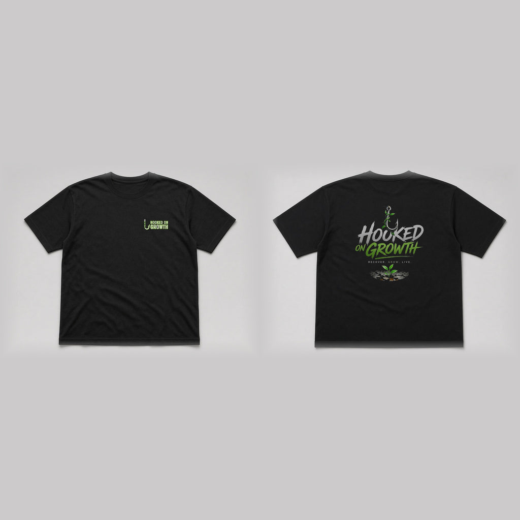 Left Chest Wordmark Tee Black