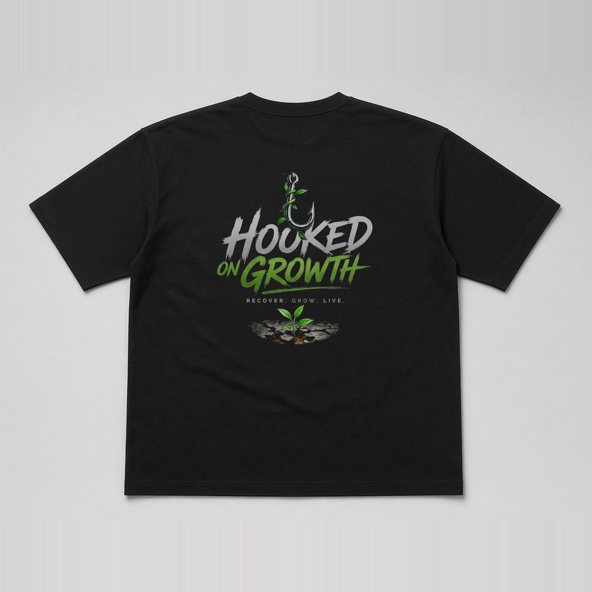 Left Chest Wordmark Tee Black