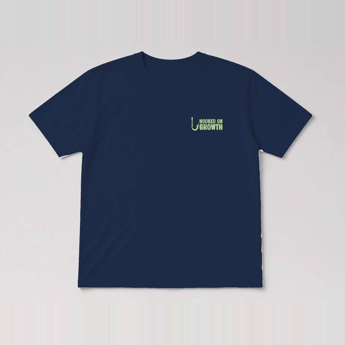 Left Chest Wordmark Tee Navy