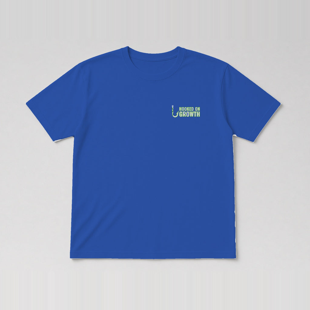 Left Chest Wordmark Tee Royal