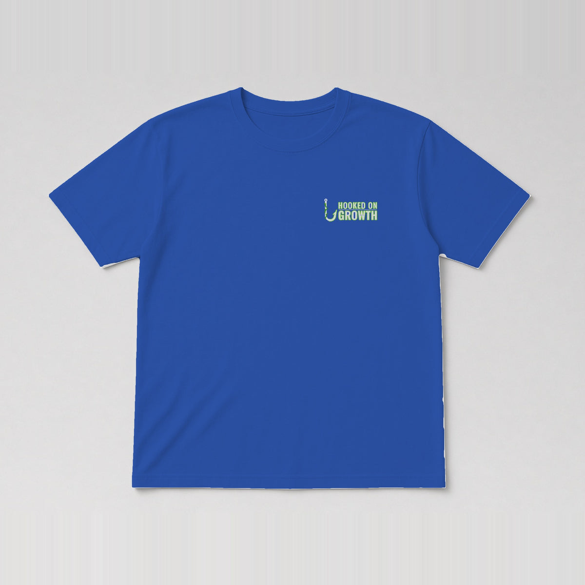Left Chest Wordmark Tee Royal