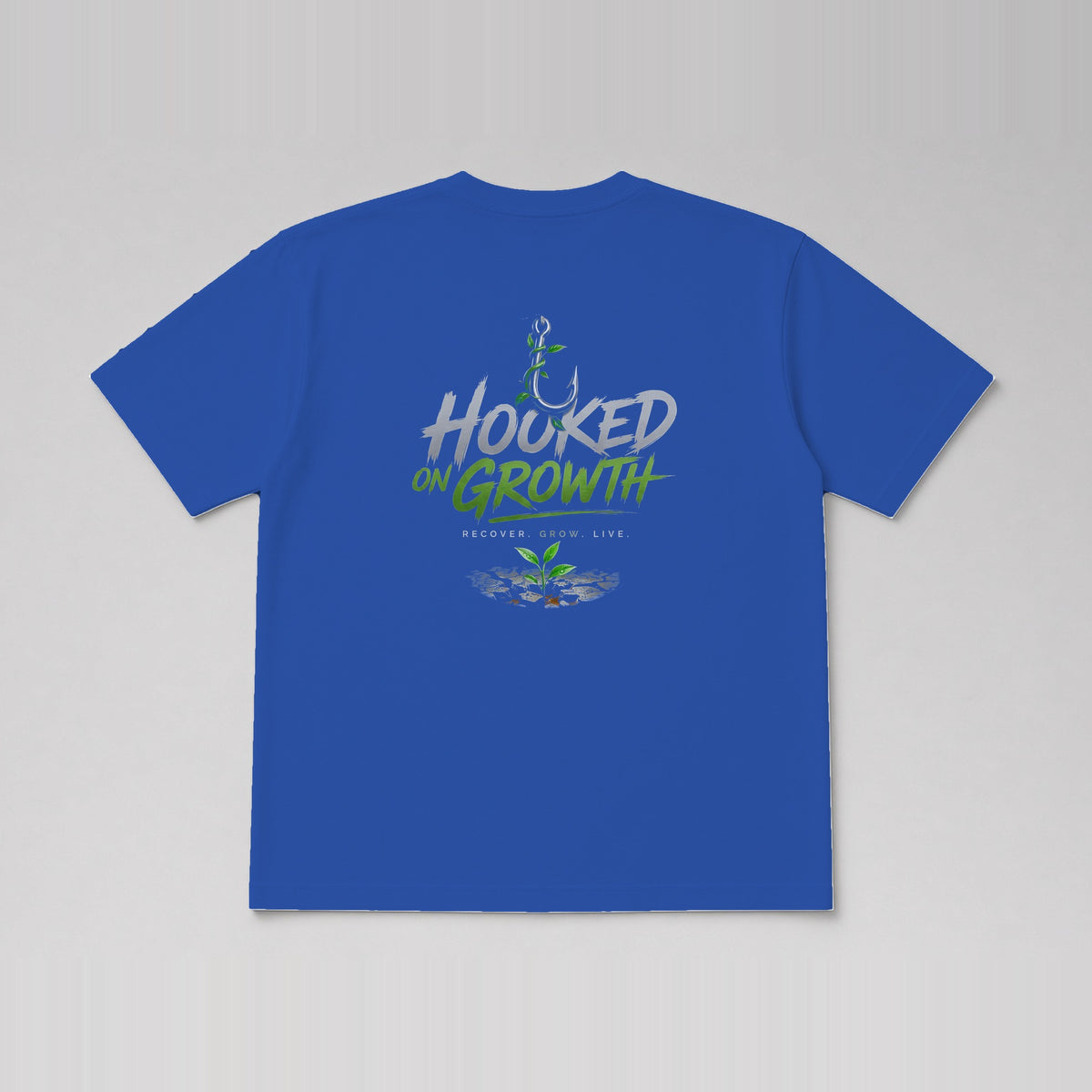 Left Chest Wordmark Tee Royal