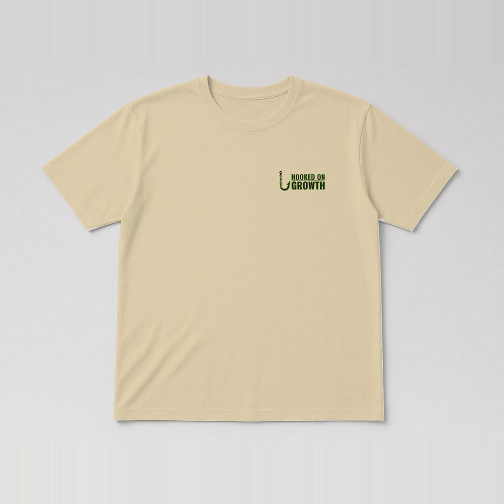 Left Chest Wordmark Tee Sand