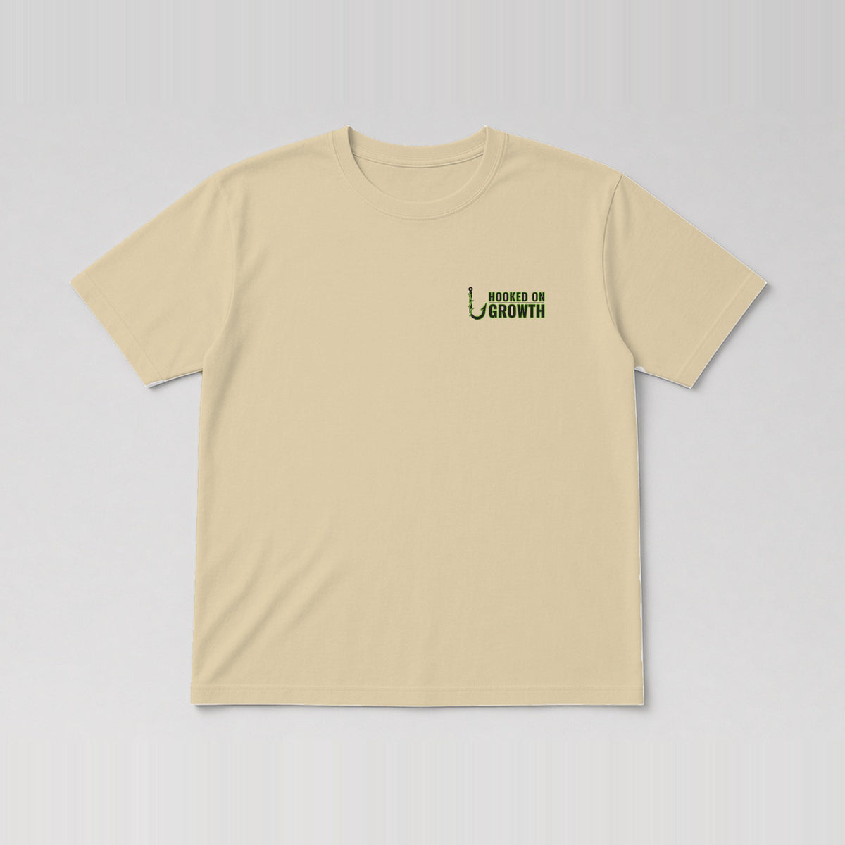 Left Chest Wordmark Tee Sand