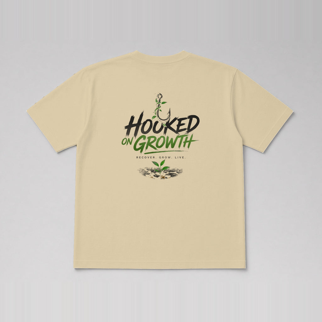Left Chest Wordmark Tee Sand