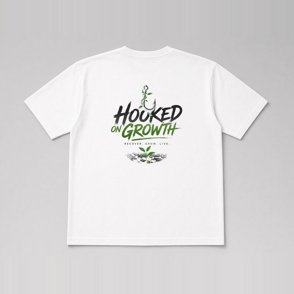Left Chest Wordmark Tee White