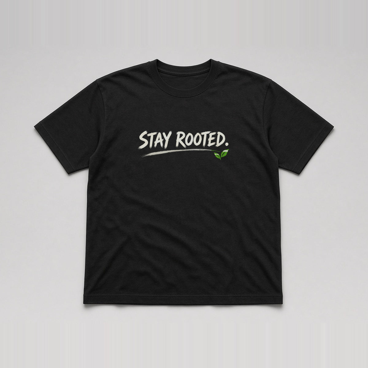 Stay Rooted Tee Black