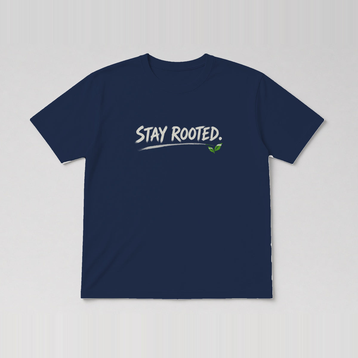 Stay Rooted Tee Navy
