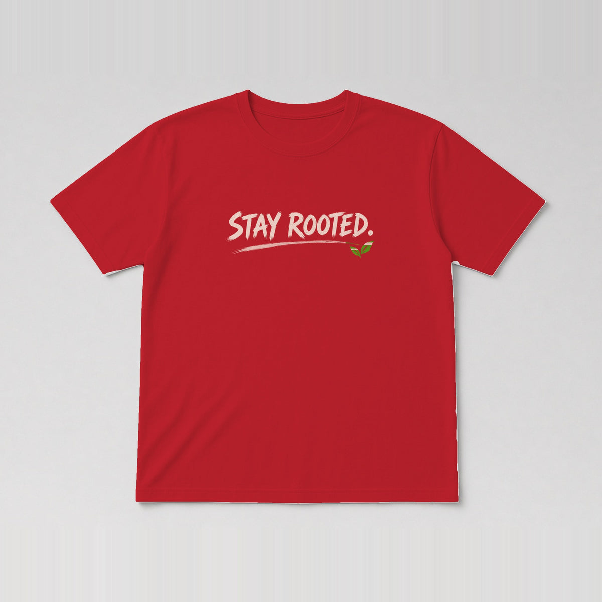 Stay Rooted Tee Red