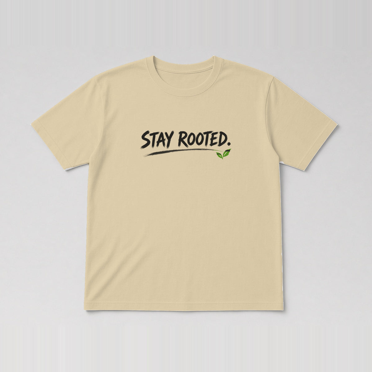 Stay Rooted Tee Sand