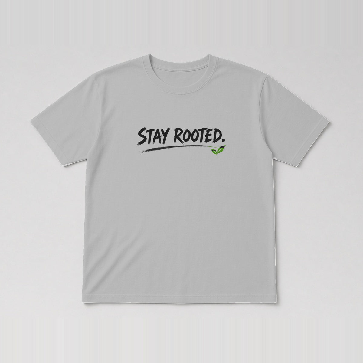Stay Rooted Tee Sport Grey
