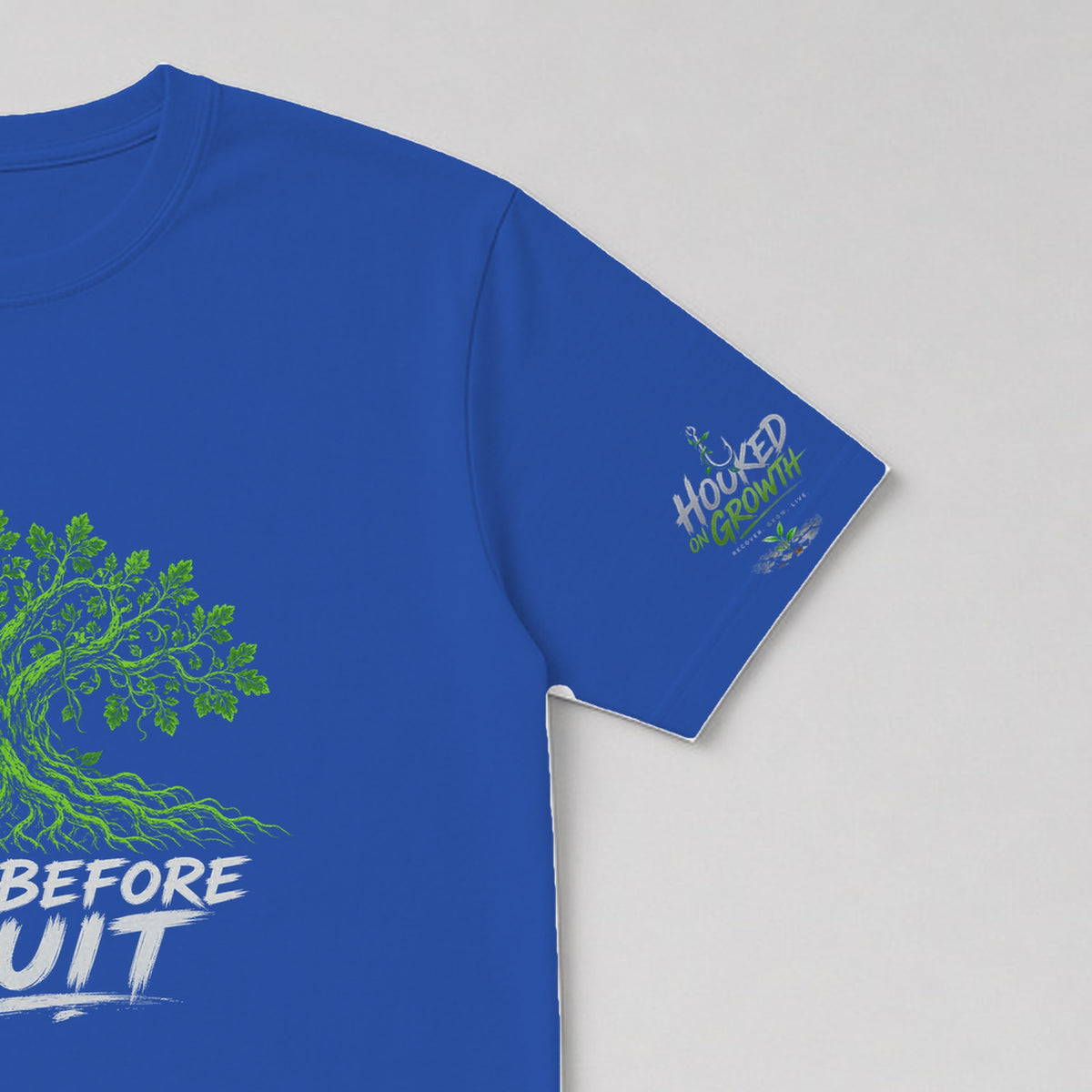Roots Before Fruit Tee Royal
