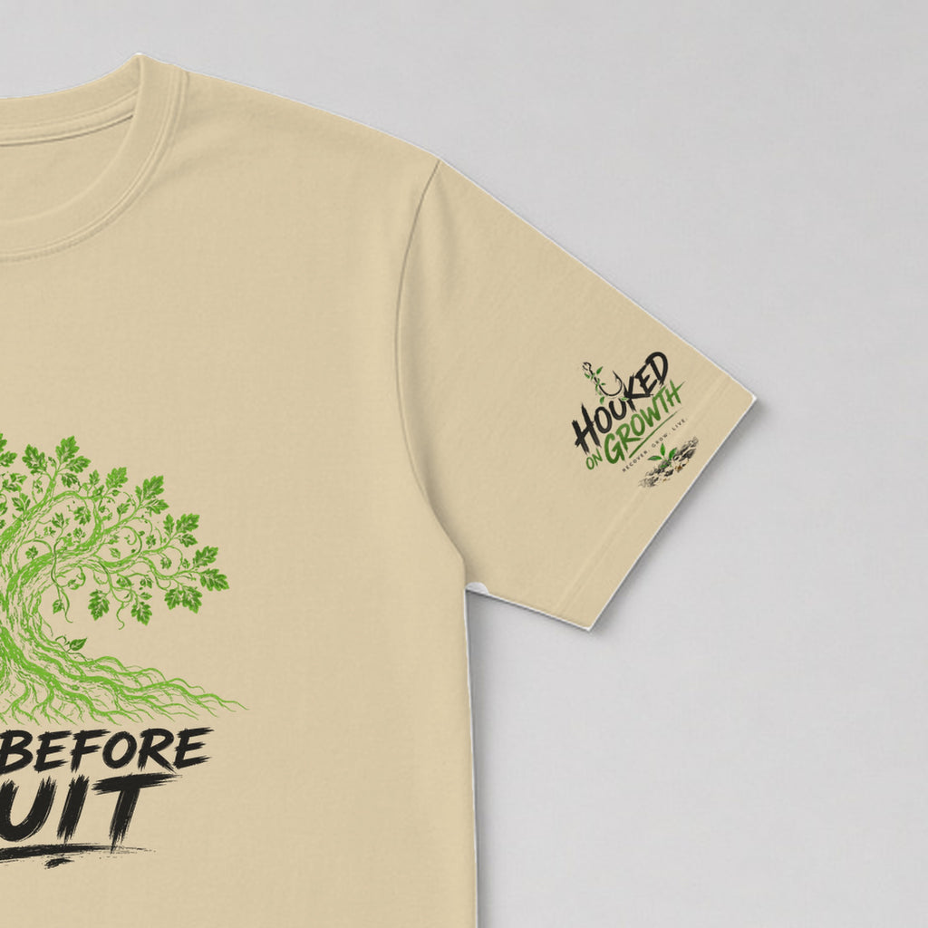 Roots Before Fruit Tee Sand