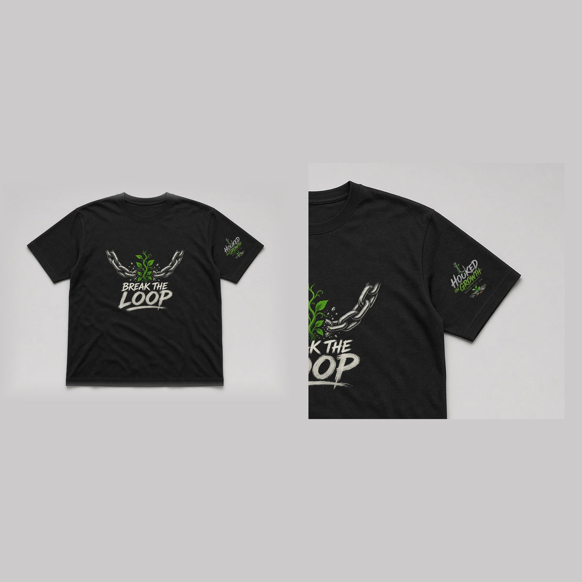 Break The Loop Tee Black