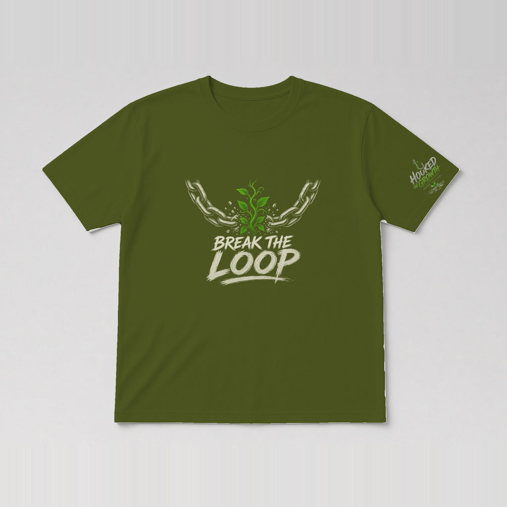 Break The Loop Tee Military Green
