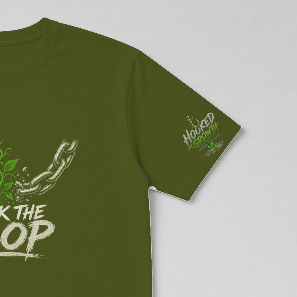 Break The Loop Tee Military Green