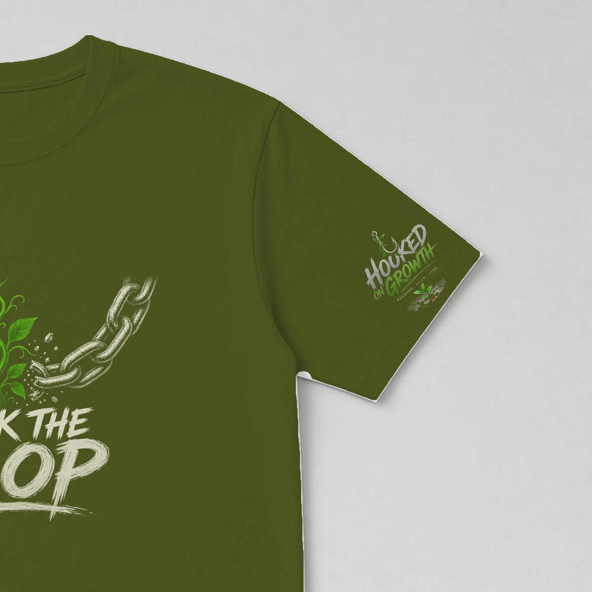 Break The Loop Tee Military Green