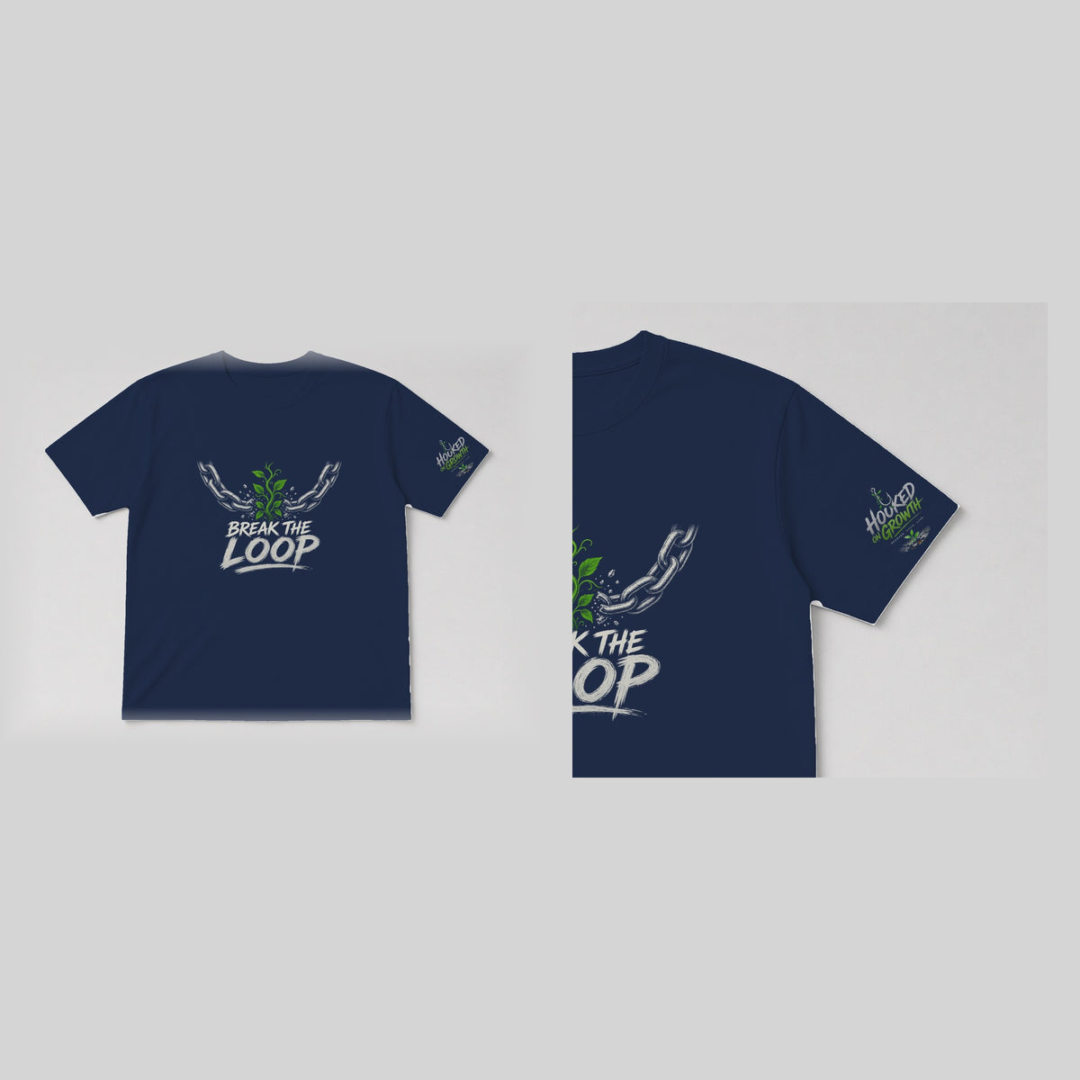 Break The Loop Tee Navy