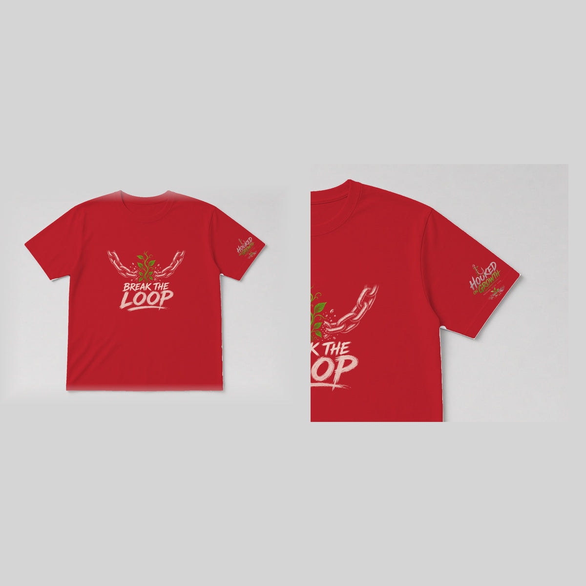Break The Loop Tee Red