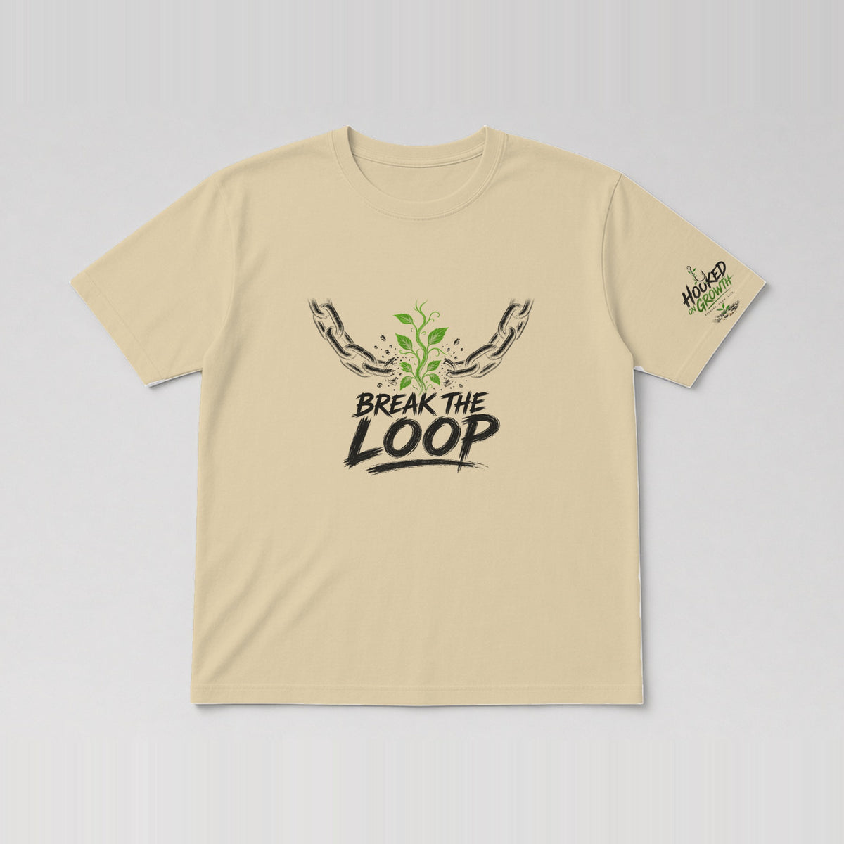 Break The Loop Tee Sand