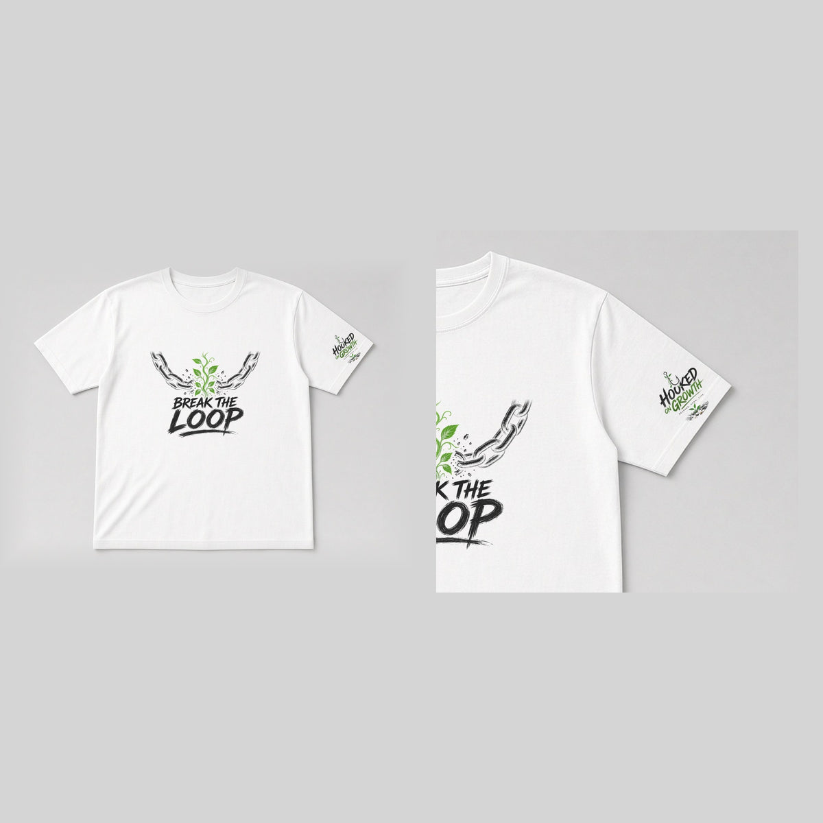 Break The Loop Tee White