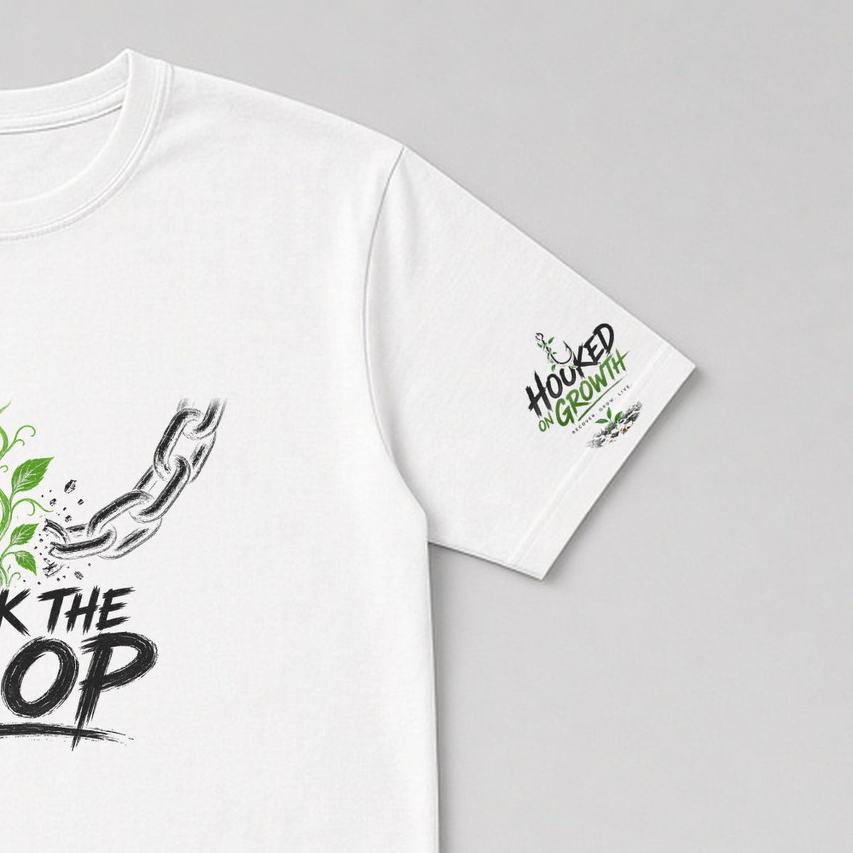 Break The Loop Tee White
