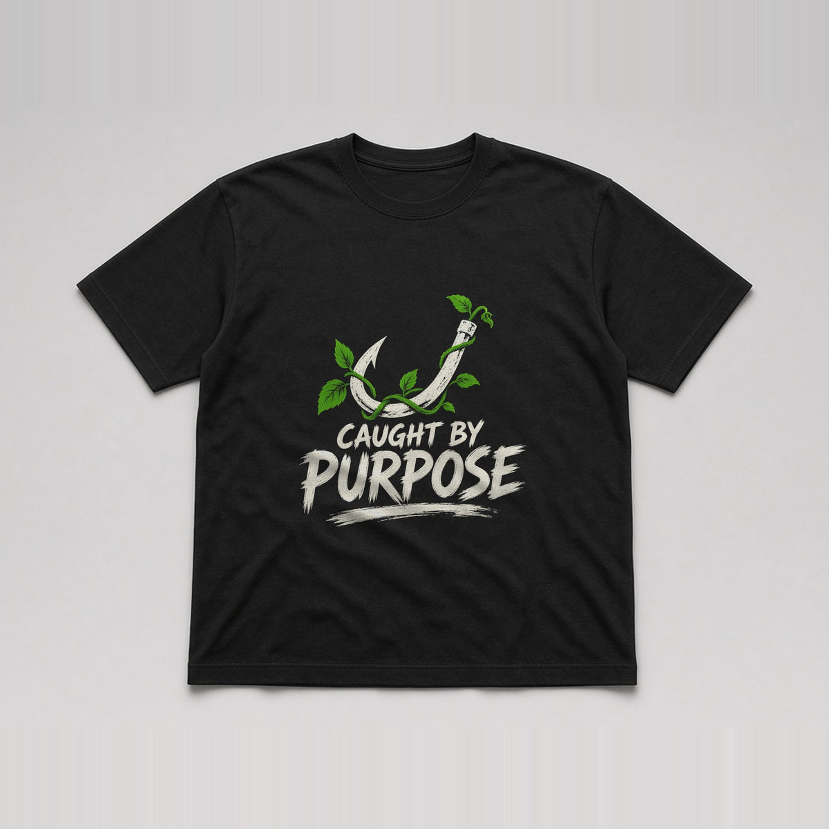 Caught By Purpose Tee Black