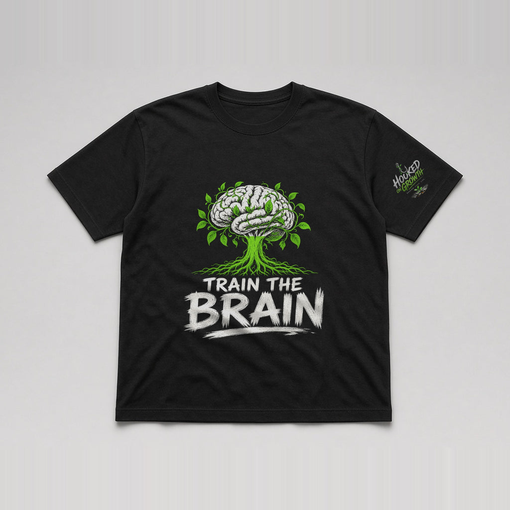 Train the Brain Tee Black
