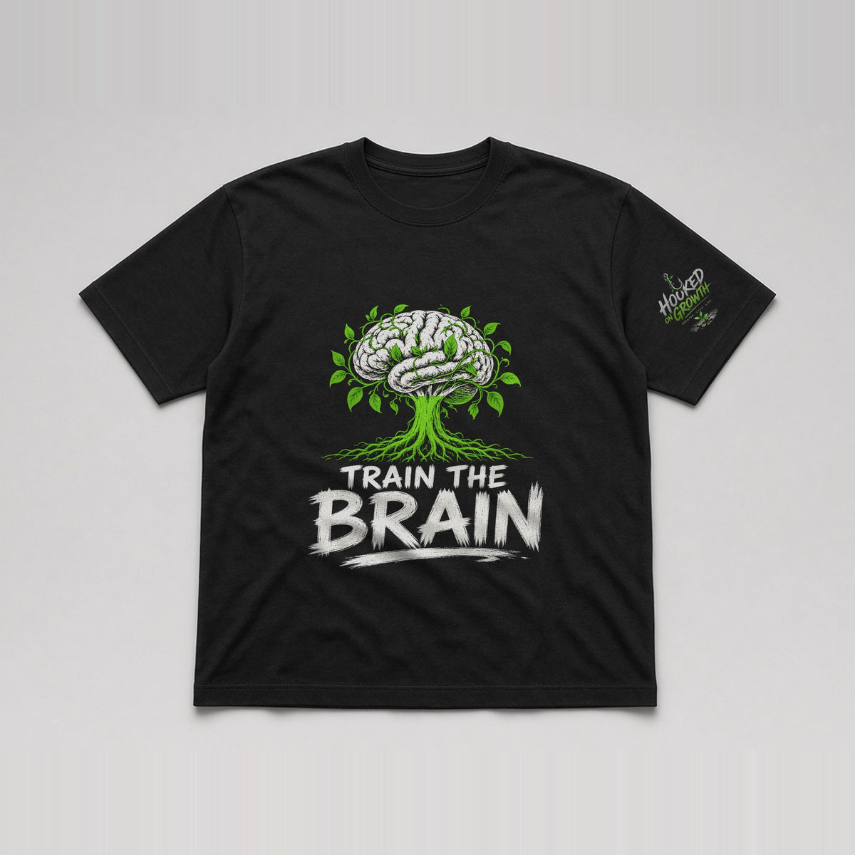 Train the Brain Tee Black