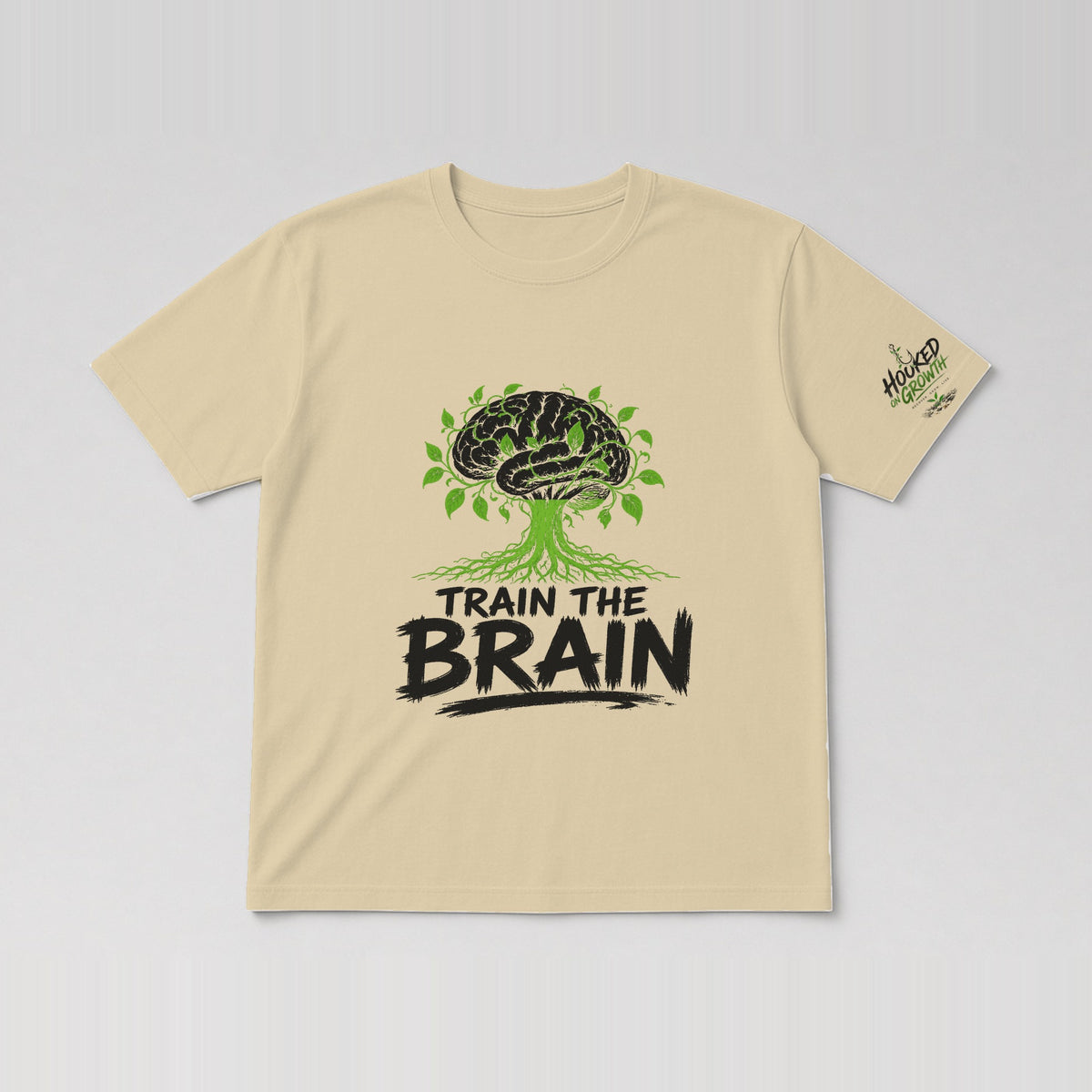 Train the Brain Tee Sand