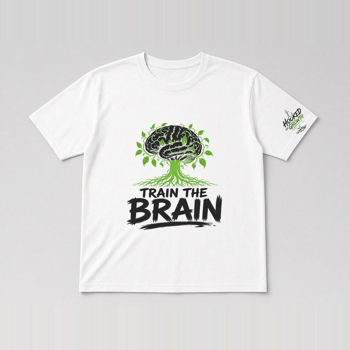 Train the Brain Tee White