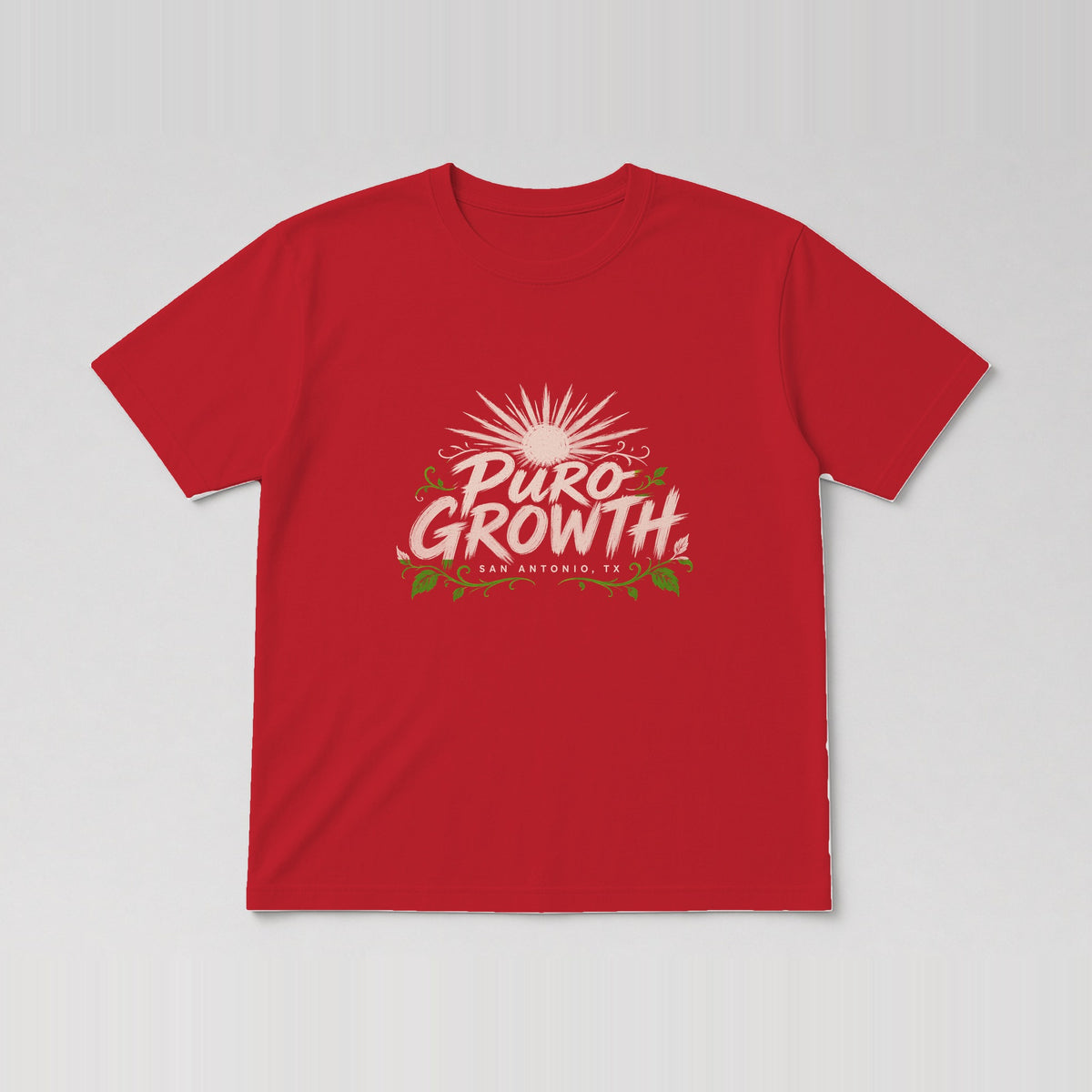 Puro Growth Tee Red