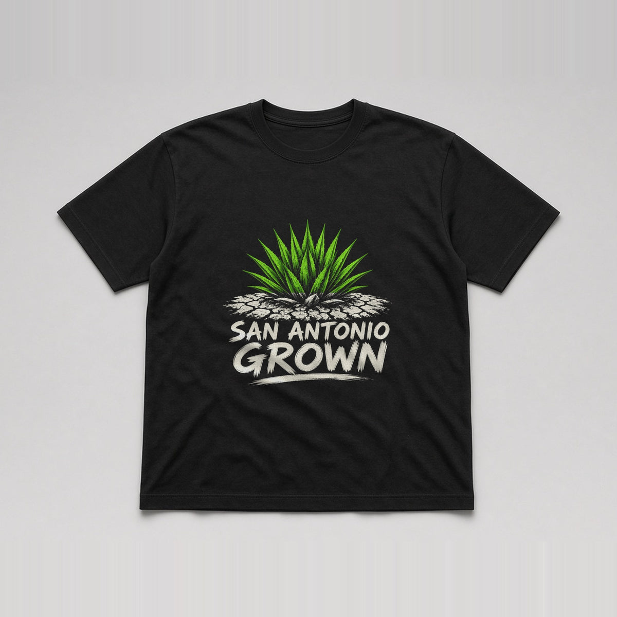 San Antonio Grown Tee Black