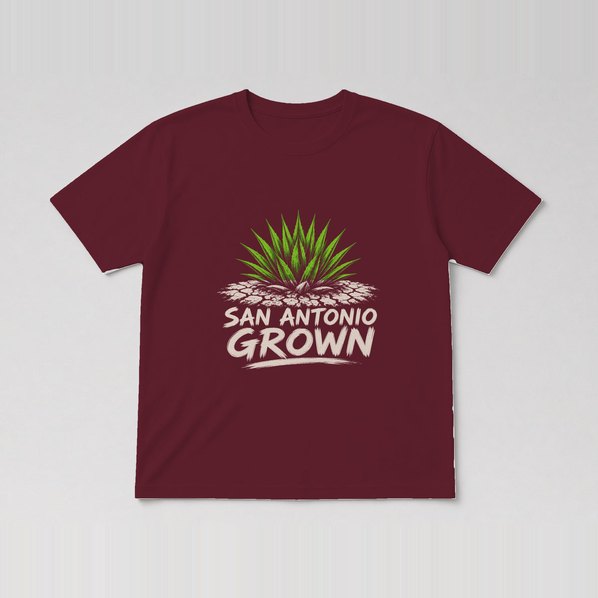 San Antonio Grown Tee Maroon