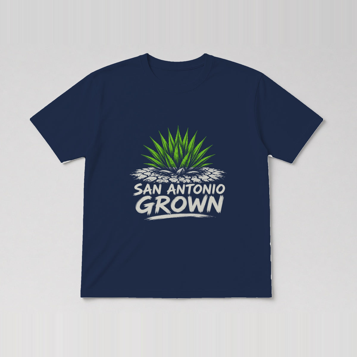San Antonio Grown Tee Navy
