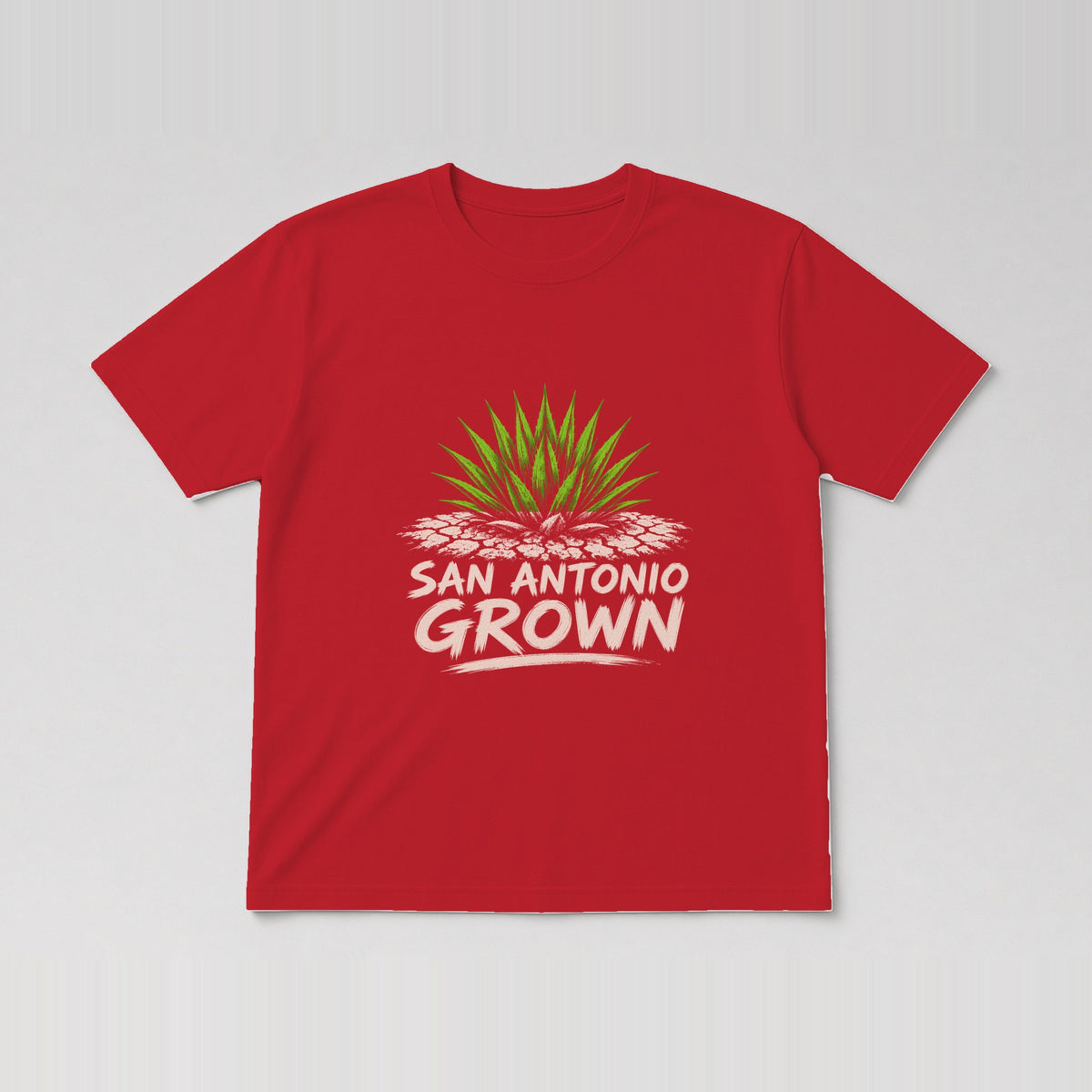 San Antonio Grown Tee Red
