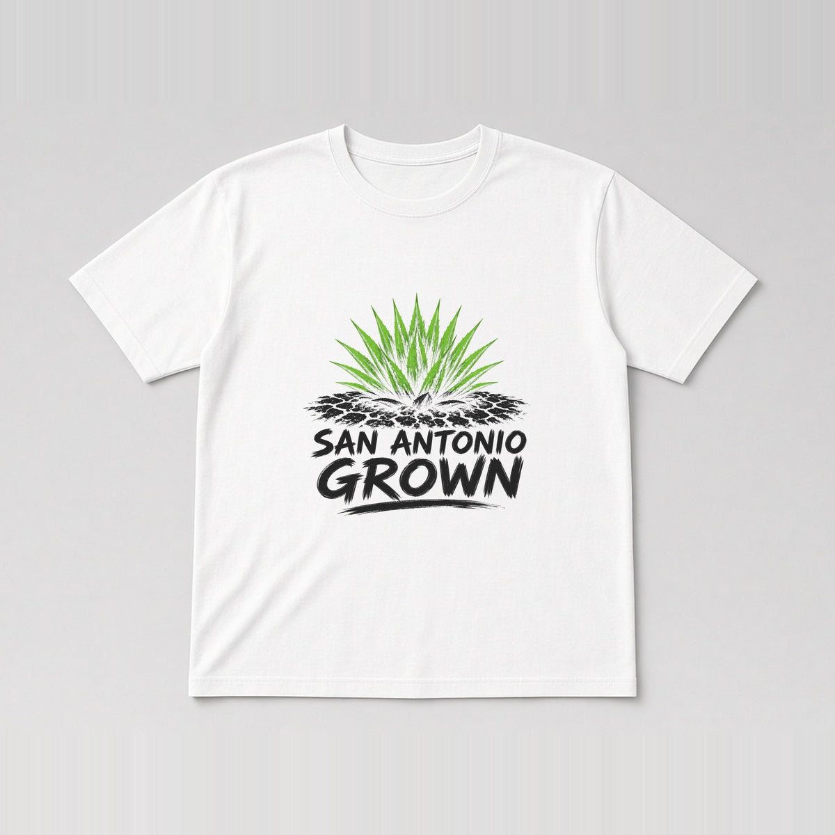 San Antonio Grown Tee White