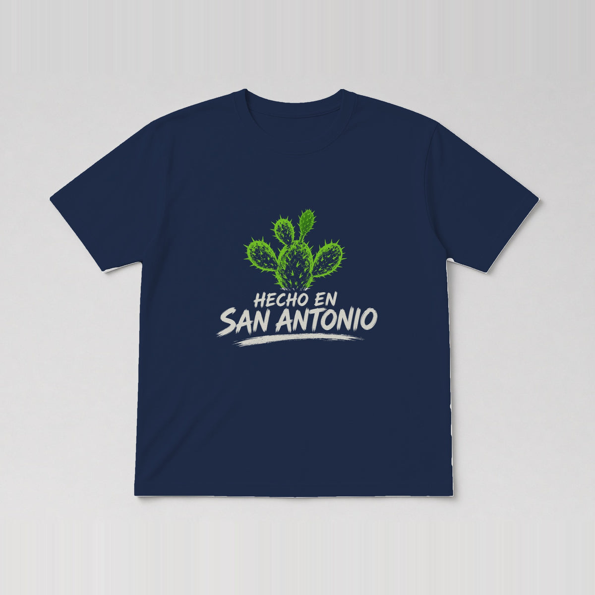 Hecho En San Antonio Tee Navy