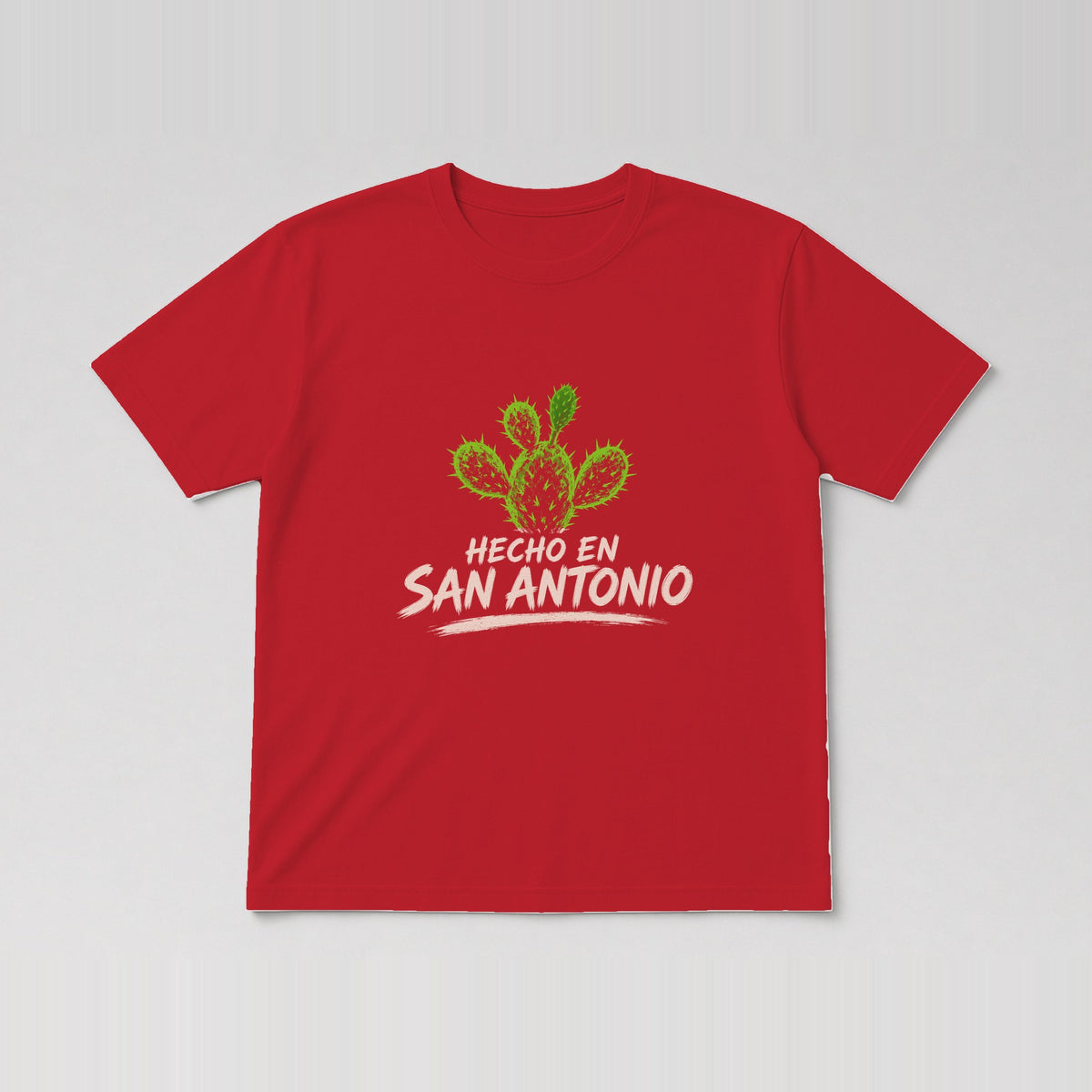 Hecho En San Antonio Tee Red