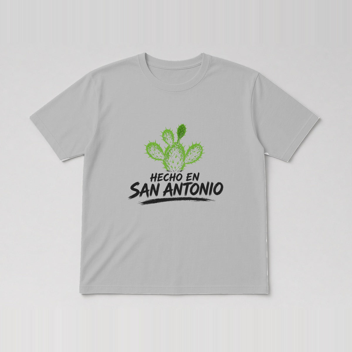 Hecho En San Antonio Tee Sport Grey