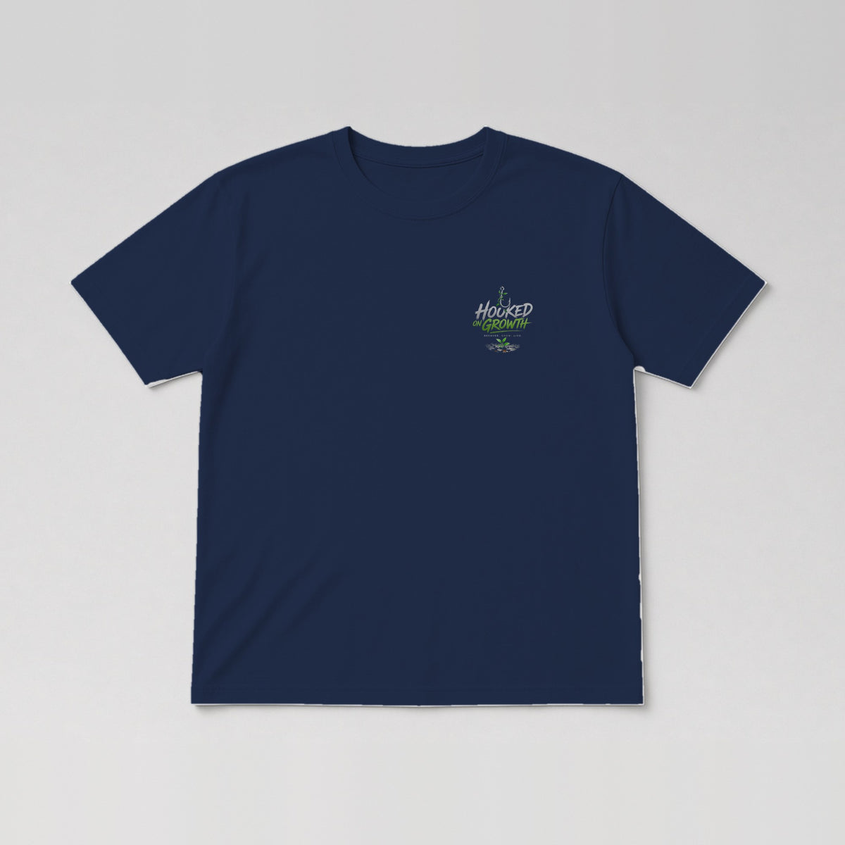 Small Main Logo Tee in Navy