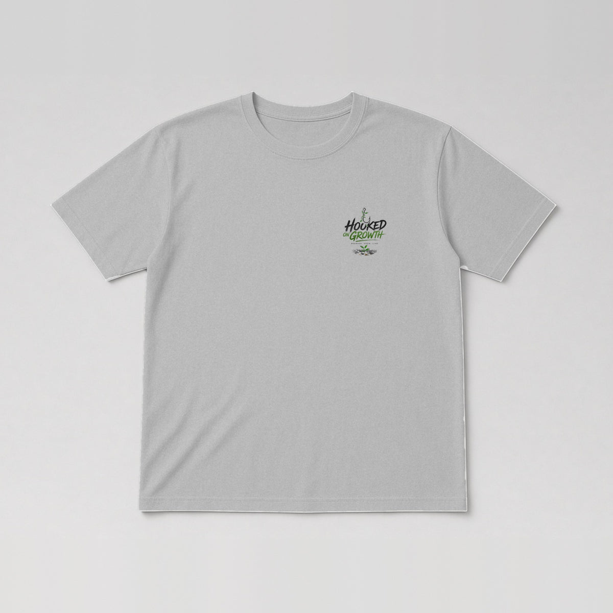 Small Main Logo Tee in Sport Grey