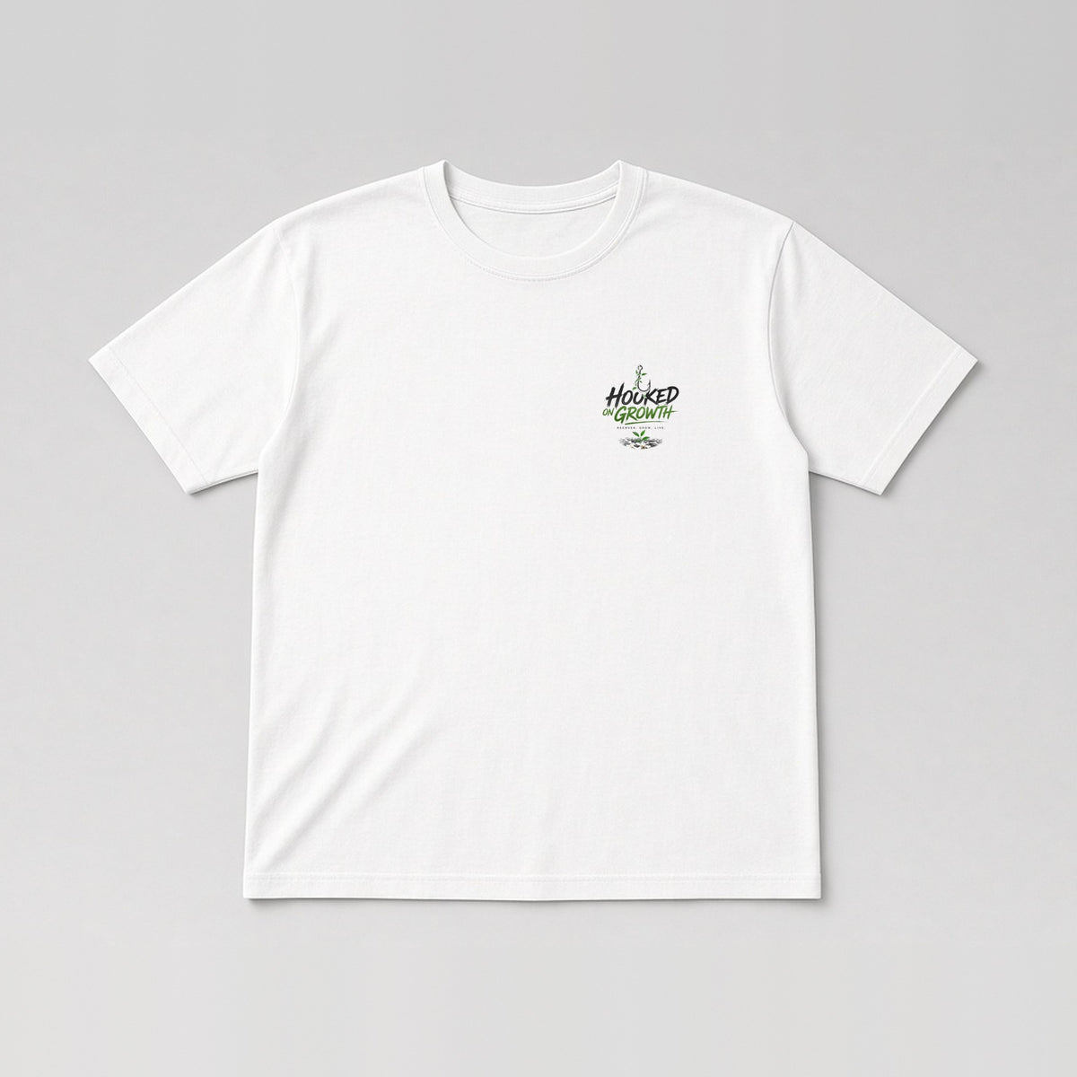 Small Main Logo Tee in White