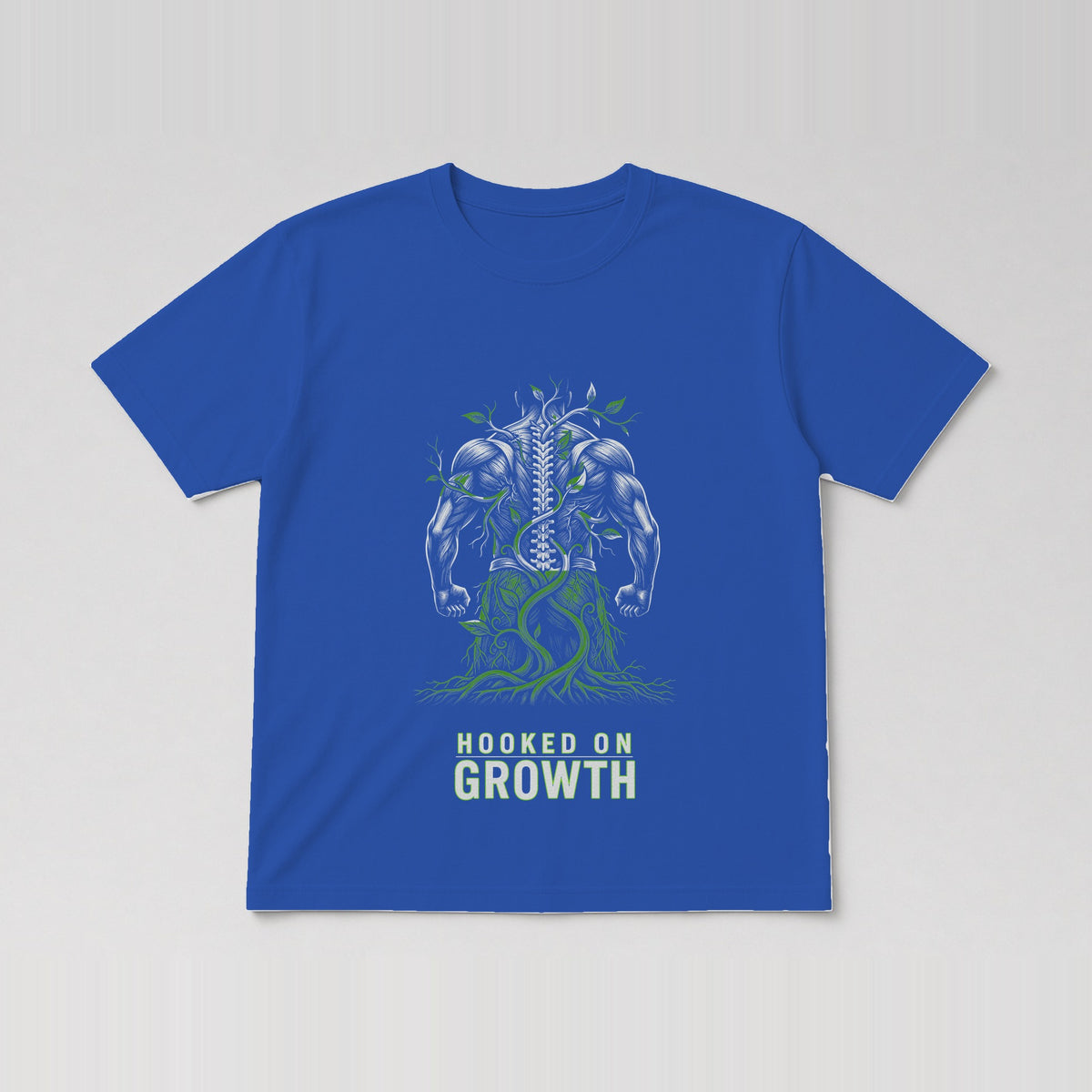 Roots & Spine Tee Royal