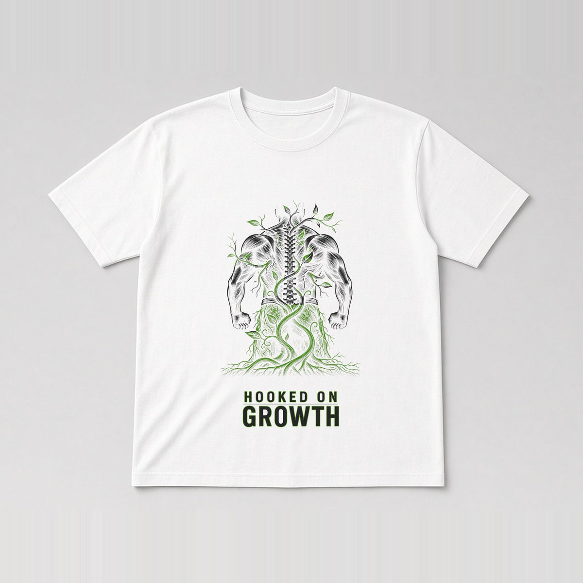 Roots & Spine Tee White