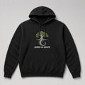 Rooted Hook Hoodie in Black