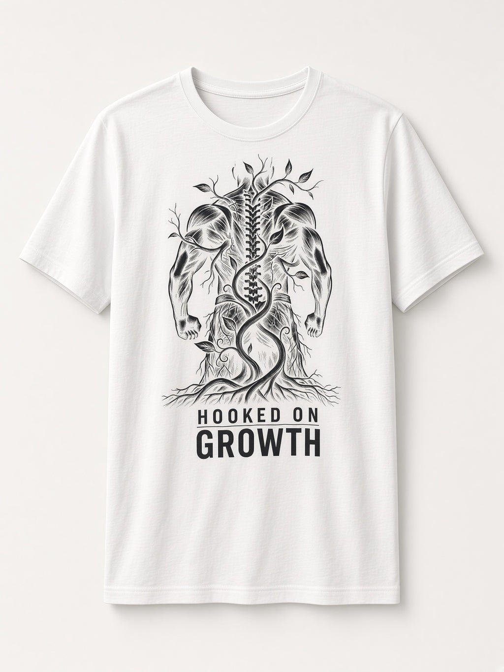 Hooked On Growth Signature Tee